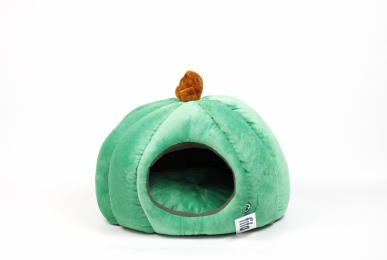 Домик Тыква плюшевый Зеленый. -  Домики и лежаки для собак Fifa     