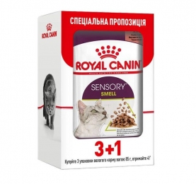 АКЦИЯ Royal Canin Sensory Smell Jelly pouch Влажный корм для взрослых кошек 3+1 до 85 г - Similar products