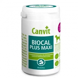 Витаминно-минеральная добавка Canvit Biocal Plus Maxi 230 г 53145 - Пищевые добавки и витамины для собак