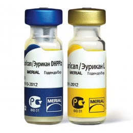 Эурикан вакцина для собак DHPPI+2L (X/10/X) - Вакцины для собак