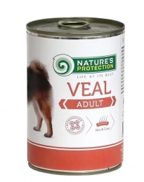 Корм Nature's Protection Adult Veal для взрослых собак всех пород с телятиной -  Корм для собак премиум класса - Nature's Protection   