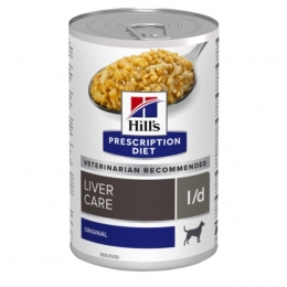 Влажный корм для собак Hill's Prescription Diet L/D Liver Care поддержание функции печени. 370 гр. -  Влажный корм для собак -   Потребность: При нарушении пищеварения  