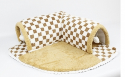 Коврик с туннелем плюшевый L 60*60*22 см.  - Similar products