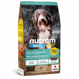 I20_NUTRAM Ideal SS Сухой корм для собак с чувствительным пищеварением с ягненком 11 кг - 