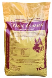 Дог Смак Стандарт сухой для собак крупных пород 10 кг -  Сухой корм для собак эконом класса 