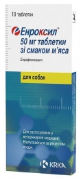 Энроксил (таблетки) - Энроксил антибиотик для животных