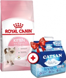 АКЦІЯ Royal Canin Kitten сухий корм для кошенят 4 кг + наповнювач Catsan 5 л - Similar products