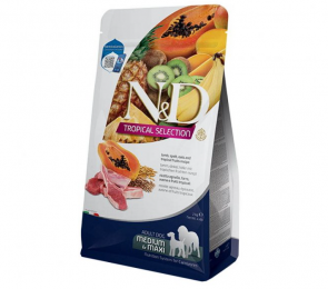 Сухой корм Farmina N&D Tropical Selection Dog Lamb Adult Medium & Maxi для взрослых собак средних и крупных пород, с ягненком, ПРОБНИК 100 г   - Similar products