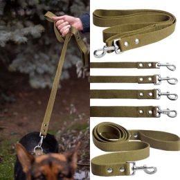 Поводок для собаки Franty брезент 25мм - Амуниция для собак