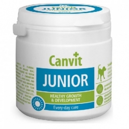 Canvit Junior вітаміни для цуценят 230г 50721 -  Вітаміни для собак Canvit     