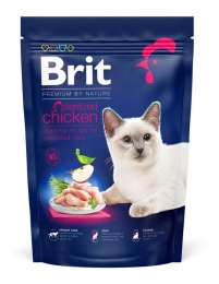 Brit Premium by Nature Cat Sterilised Chicken Сухой корм для стерилизованных кошек с курицей -  Сухой корм для кошек -   Ингредиент: Курица  