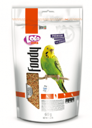 Lolopets Doypack - Корм ​​для папуг повнораціонний 600г 70214 -  Корми для птахів Lolo Pets     