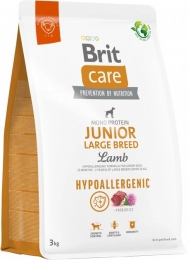 Brit Care Dog Hypoallergenic Junior Large Breed Сухий корм для цуценят великих порід гіпоалергенний з ягнятком - Корм для собак Brit Care