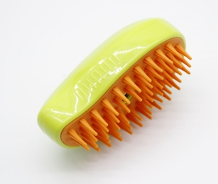 PetSpay Massage Brush Парова щітка-масажер спрей 3в1 Салатово-Помаранчева - Similar products