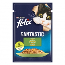 Purina Felix Влажный корм для кошек с кроликом в желе 85г -  Влажный корм для котов -   Класс: Эконом  