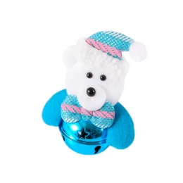 Іграшка Ведмідь на м'ячі, 6 см - Іграшки для котів та кішок