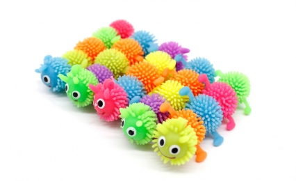 Іграшка для кішок Гусениця гумова - Іграшки для котів та кішок