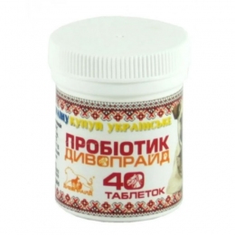 Пробиотик 40тб, Дивопрайд - Ветпрепараты для кошек и котов