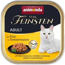 Animonda Vom Feinsten Adult вологий корм з індичкою в томатному соусі для котів 100 гр - Similar products