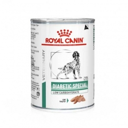 Влажный корм Royal Canin Diabetic Dog Loaf (Роял Канин) для собак 410г -  Влажный корм для собак -   Вес консервов: До 500 г  