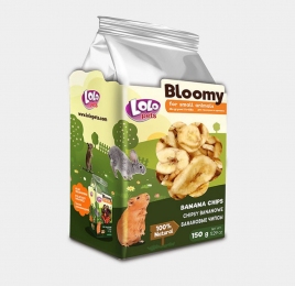 HERBAL для грызунов банановые чипсы 150 г Lolopets 74112 - 