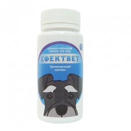 Эффектвет противоаллергенный комплекс для собак - Спреи, мази и таблетки от аллергии для собак