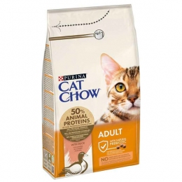 Cat Chow Adult Duck Сухий корм для котів з качкою -  Сухий корм для кішок -   Потреба Здоров'я ротової порожнини  