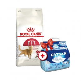 АКЦІЯ Royal Canin Fit 32 сухий корм для дорослих кішок 4 кг + наповнювач catsan 5л - Similar products