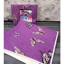 Пеленка многоразовая фиолетовая бабочка - Многоразовые пеленки для собак