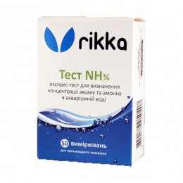 Тест NH3 (амиак) -  Аквариумная химия Rikka (Рикка) 