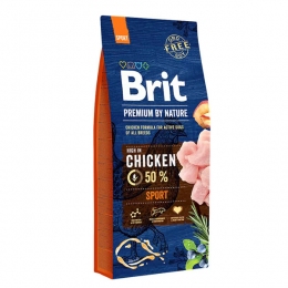 Brit Premium Sport для собак с высокими затратами энергии -  Сухой корм для собак -   Особенность: Активные  