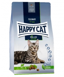 Happy Cat Culinary Weide-Lamm, сухий корм для котів з ягнятком -  Сухий корм для кішок -   Клас Супер-Преміум  