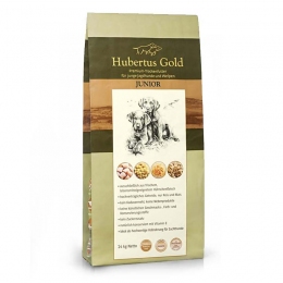 Hubertus Gold Юніор Преміум сухий корм для цуценят 14кг 113137 -  Сухий корм для собак Hubertus     