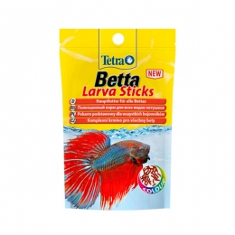 Корм для рыбок петушков Tetra Betta Larva Sticks Палочки, 5 г -  Корм для рыб -   Вид рыбы: Петушки  