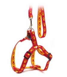 Комплект Franty Style Paw нейлон Жовто-червоний 20мм/34-52/41-62 см. - Similar products
