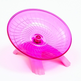 Центрифуга іграшка для гризунів рожева 18х18х11 см RJ196 - Іграшки для гризунів