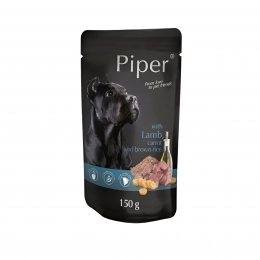 Dolina Noteci Piper влажный корм для собак Ягненок с морковью и коричневым рисом -  Влажный корм для собак -   Ингредиент: Ягненок  