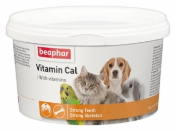 Вітаміни Beafar Vitamin cal Каль віт добавка для домашніх тварин 250 г. -  Вітаміни для птахів -   Для кого: Для котів  