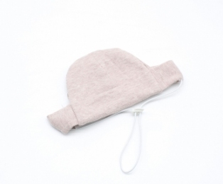 Шапка Біні трикотаж корал-меланж, S -  Собаки -    