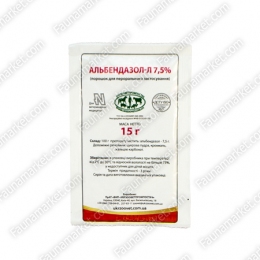 Альбендазол- Л 7,5% — антигельминтик - Ветпрепараты для сельхоз животных