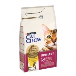 Cat Chow Urinary Tract Health сухой корм для кошек для поддержания здоровья мочевыводящей системы с курицей -  Корм для стерилизованных котов Cat Chow   