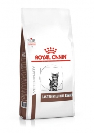 Сухий корм Royal Canin GastroIntestinal Kitten 400г для кошенят -  Корм для виведення вовни -    