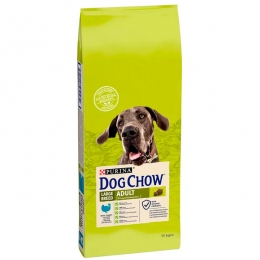 Dog Chow Large Breed Adult 2+ Сухий корм для собак великих порід з індичкою, 14 кг -  Корм для собак 10 кг - Dog Chow   