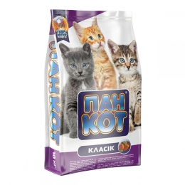 Пан-Кот Класик сухой корм для котят - 