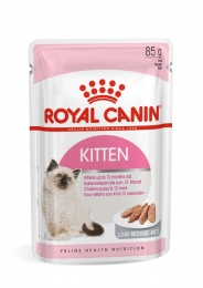 Royal Canin KITTEN LOAF паштет для котят -  Влажный корм для котов -  Ингредиент: Птица 
