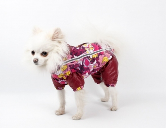 Набір Фрезія жилет силікон + комбінезон велсофт бордо (дівчинка) - Similar products