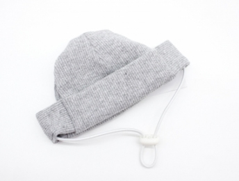 Шапка Бини трикотаж серая, S - Similar products