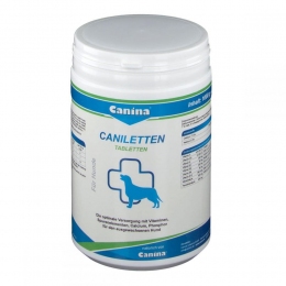 Caniletten кальцийсодержащий препарат для собак - Пищевые добавки и витамины для собак