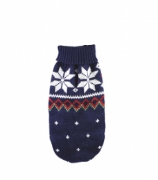 Светр різдвяний синій -  Собаки -    