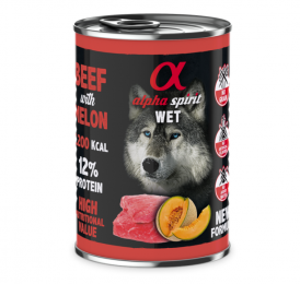 Консерва Alpha Spirit Beef with Melon с говядиной и дыней, для взрослых собак, 400г. - Similar products